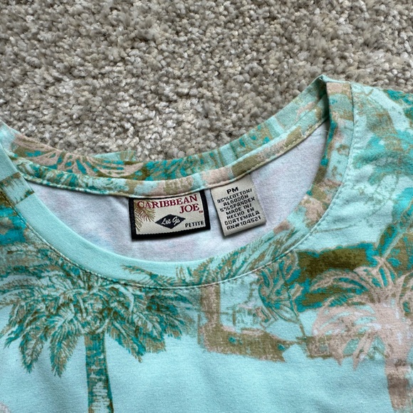 Women’s Caribbean Joe Short Sleeve Crew Tee - Picture 3 of 3